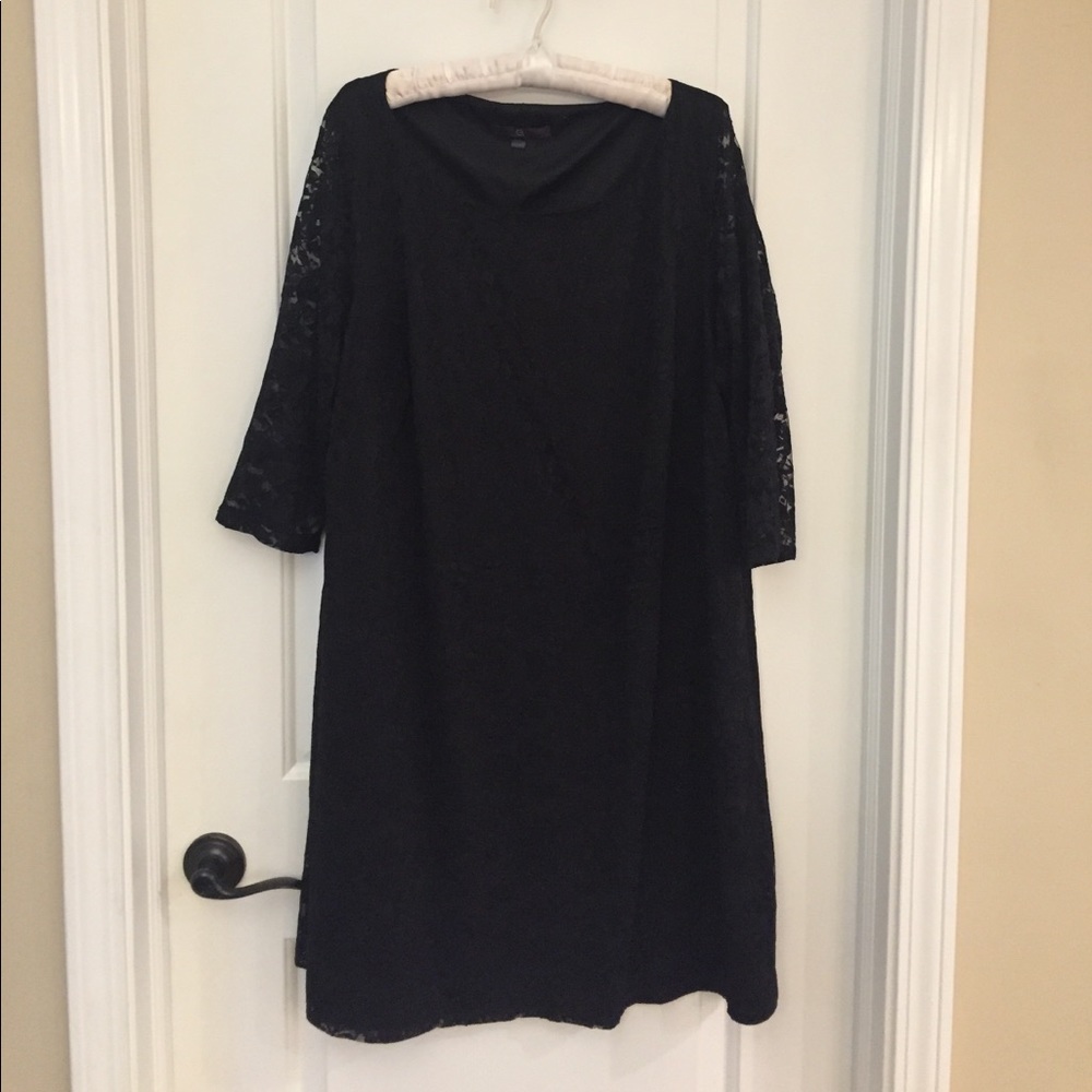 Plus Size 3x Evans Uk Black Lace Dress