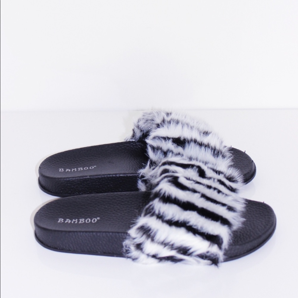 Furry Sandals