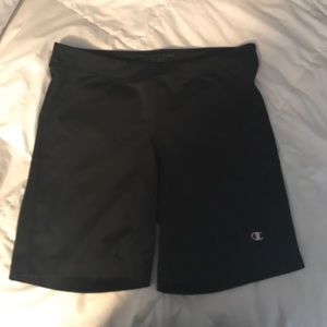 Black Long Champion Spandex - Large