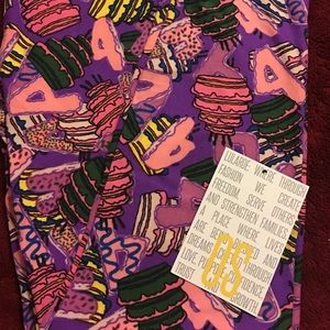 LuLaRoe OS Birthday Leggings