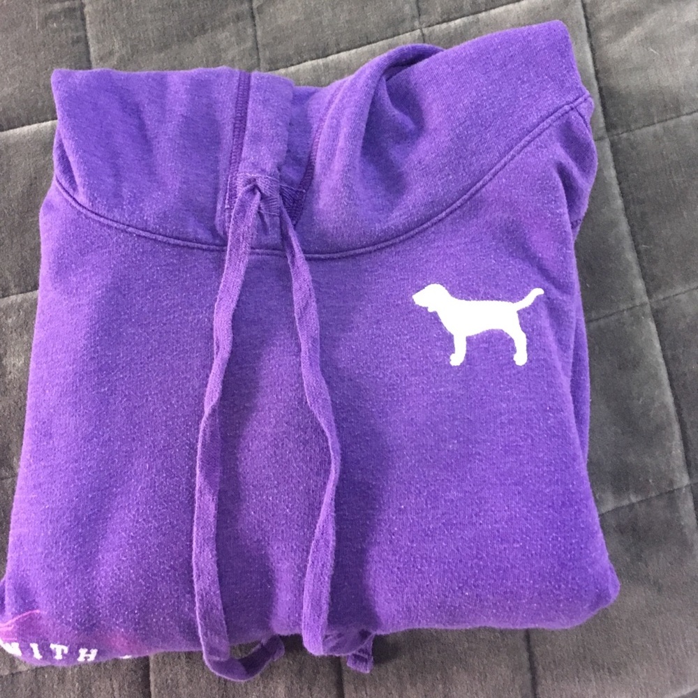 VS PINK purple sweatshirt