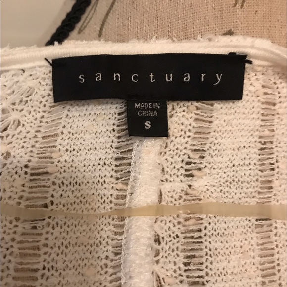SANCTUARY white oversized top - Picture 3 of 4