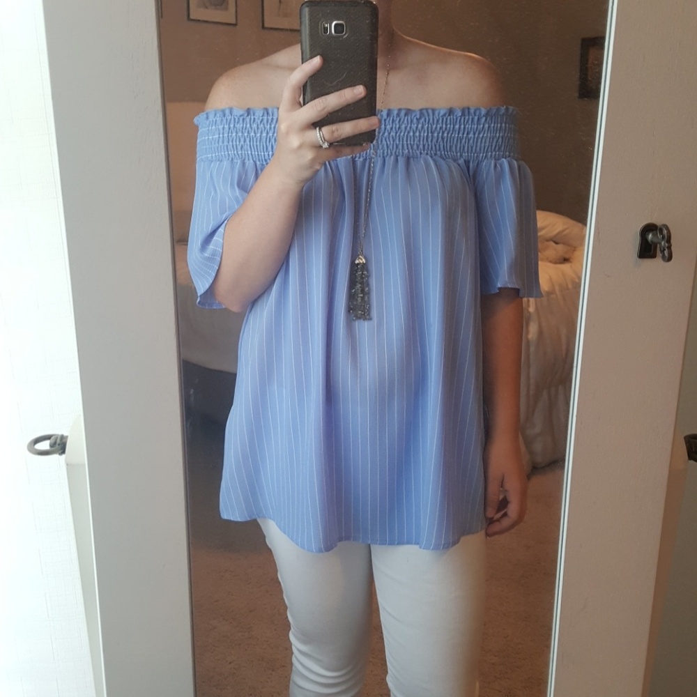 Off the shoulder top
