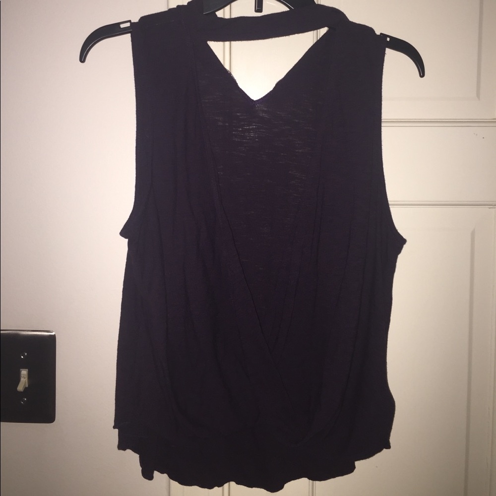 Urban Outfitters Dark Purple/Iron Tank