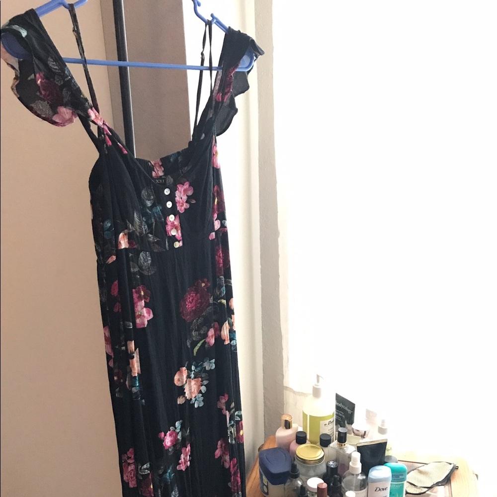 Floral maxi dress