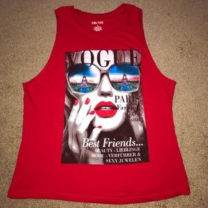Vogue Magazine Tank