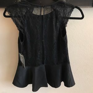 Yazmin black blouse