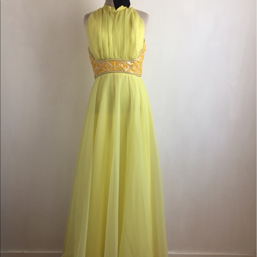Vintage chiffon party dress