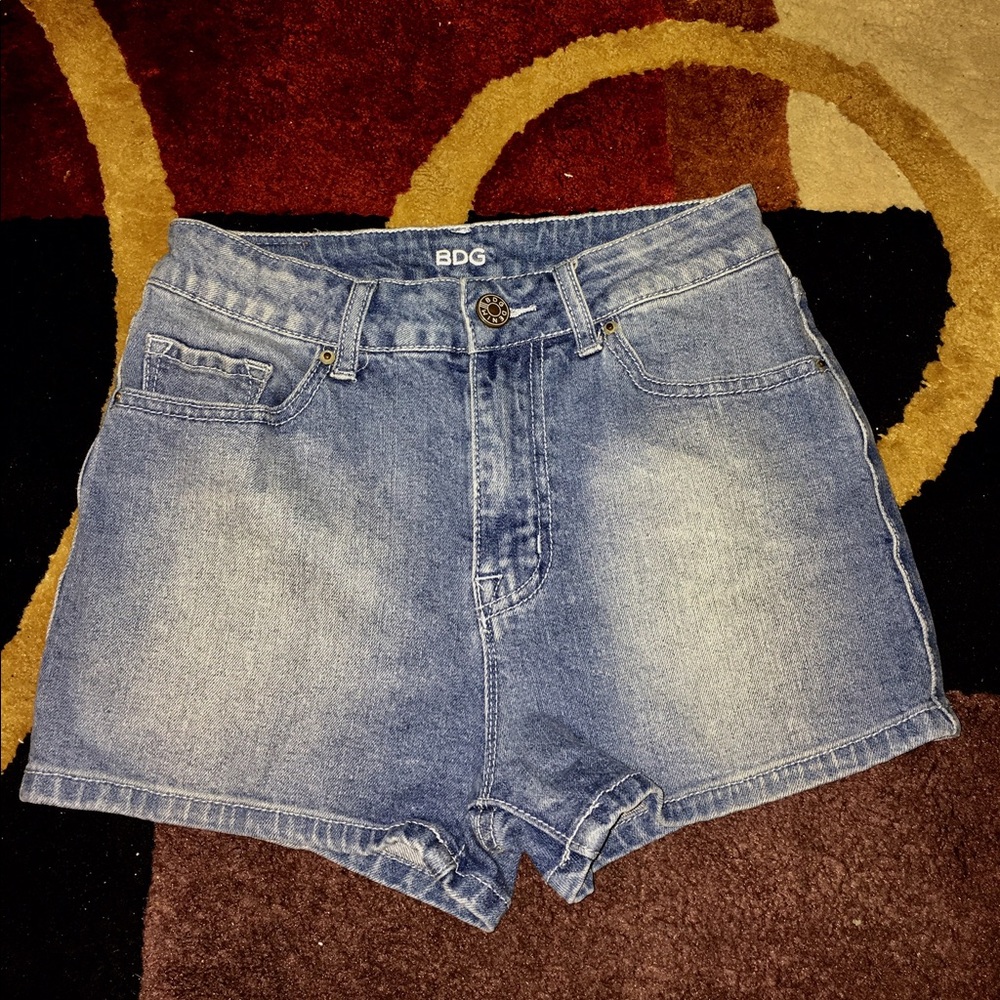 FREE TOP/BDG HIGH RISE SHORTIES