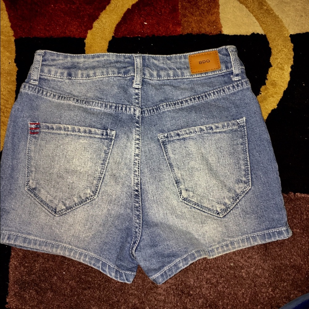 FREE TOP/BDG HIGH RISE SHORTIES - Picture 2 of 4