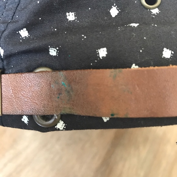 🔴SOLD🔴 RVCA 5-Panel Leather Strapback Hat - Picture 4 of 5