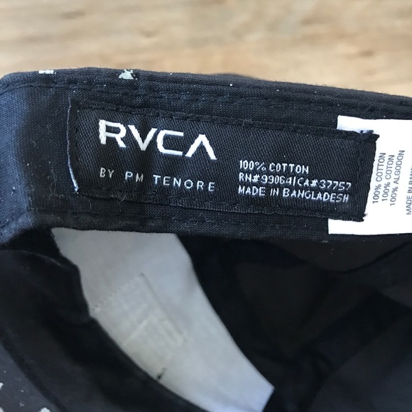 🔴SOLD🔴 RVCA 5-Panel Leather Strapback Hat - Picture 5 of 5