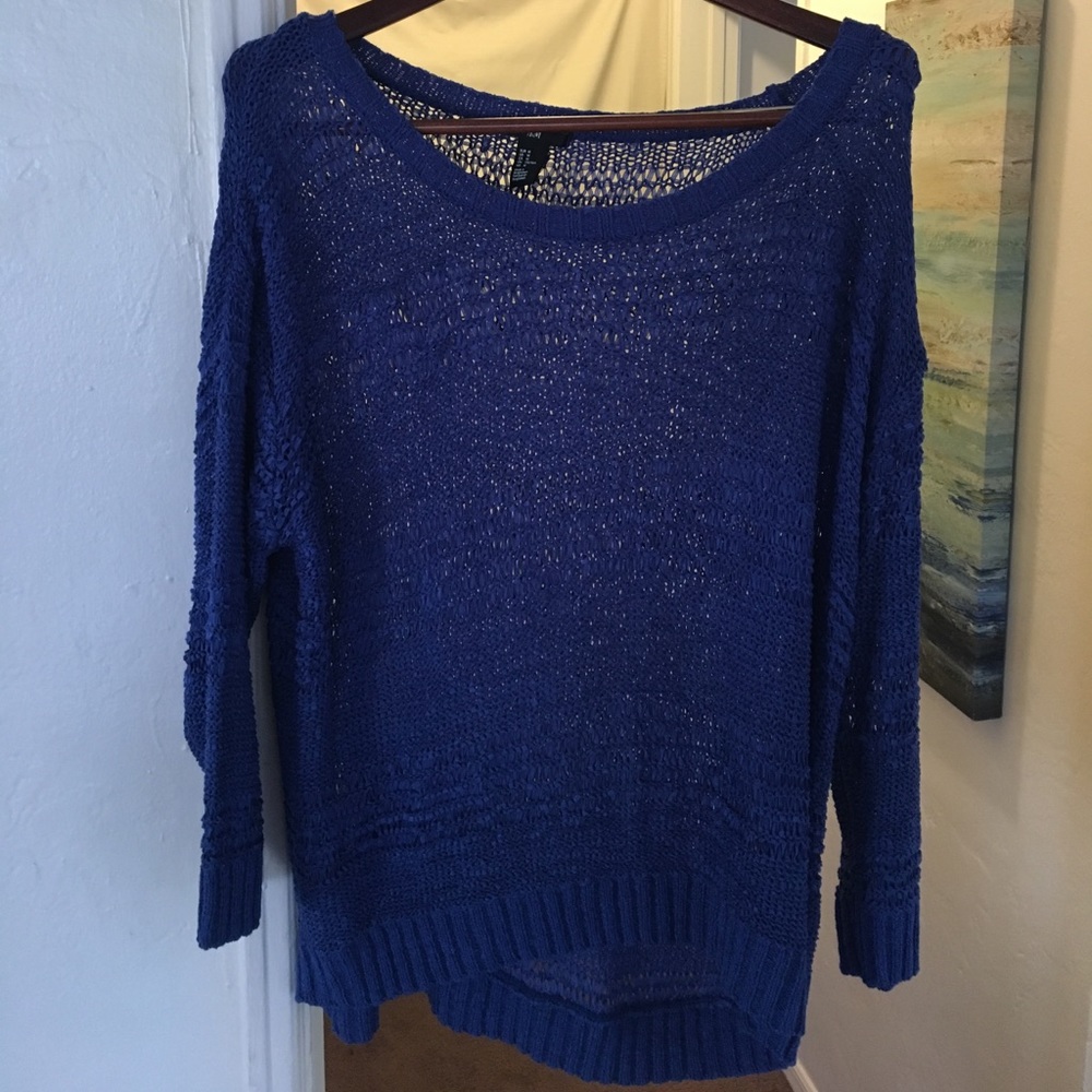 SALE‼️ WORN ONCE LIVHT KNIT 3/4 SLEEVE SWEATER