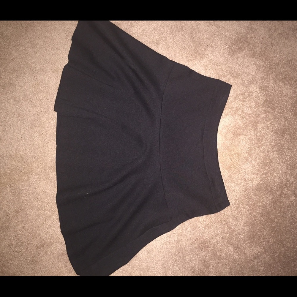 black Skater Skirt