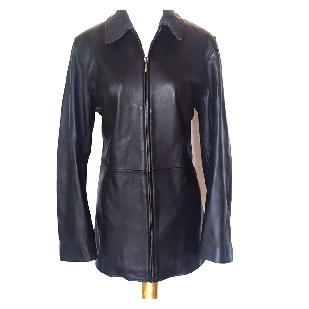 Awesome leather jacket.