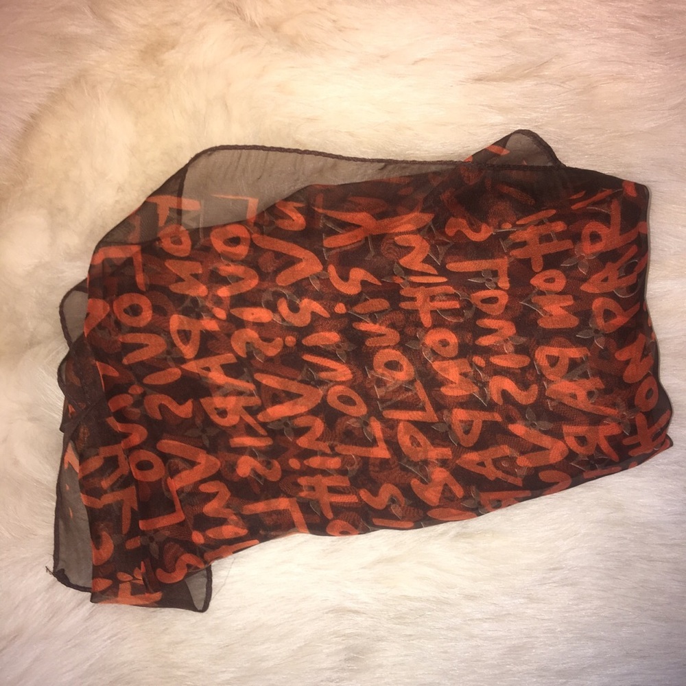 Louis Vuitton Silk Scarf!