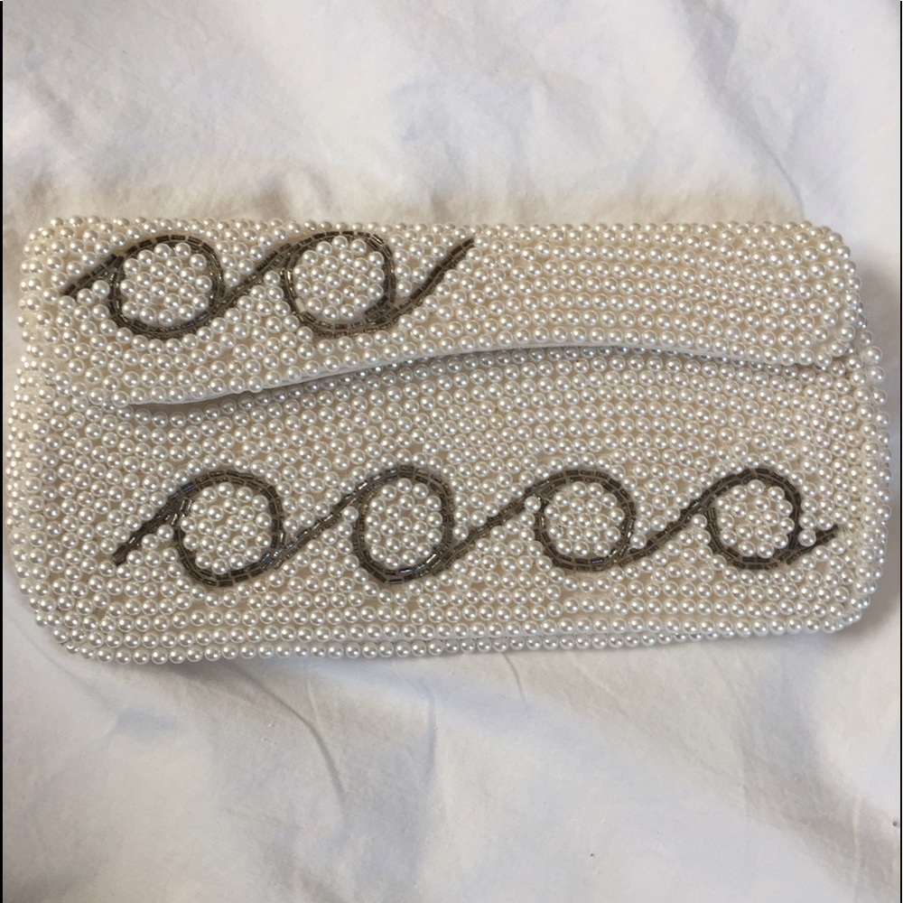 Vintage beaded clutch