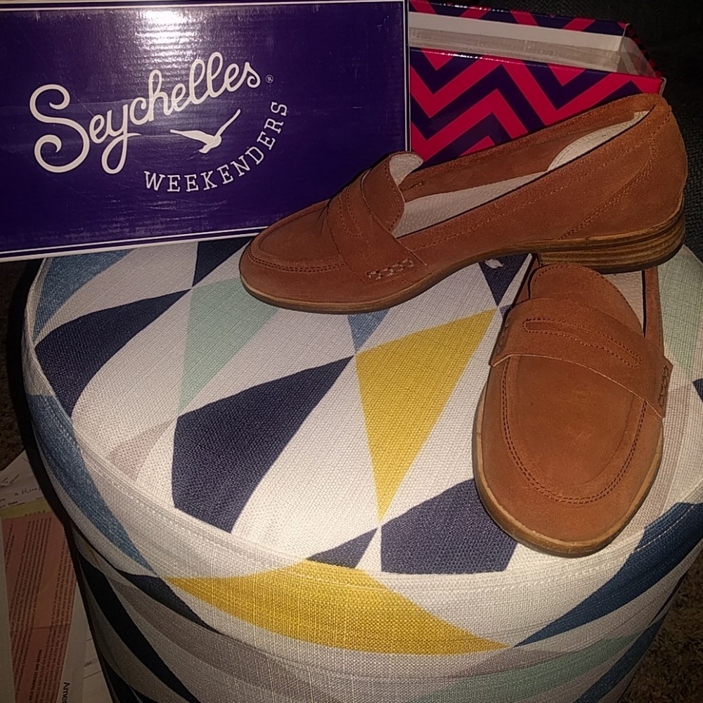Suede loafers