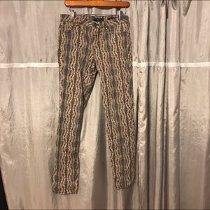 Feather Print Jeggings