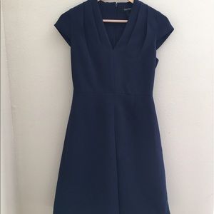White House Black Market navy dress