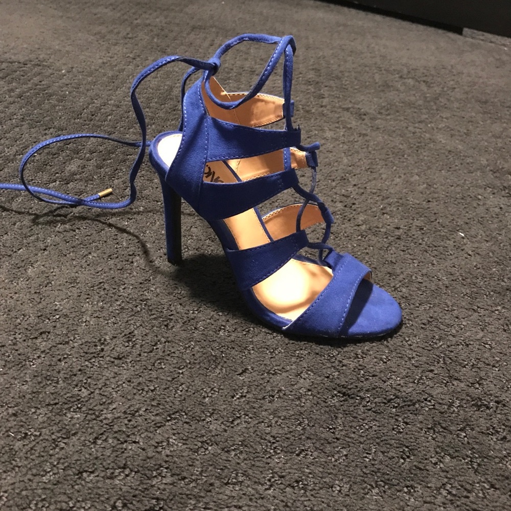Cobalt blue heels