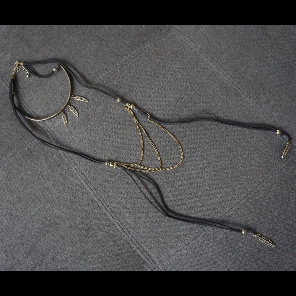 Metal/Leather Choker