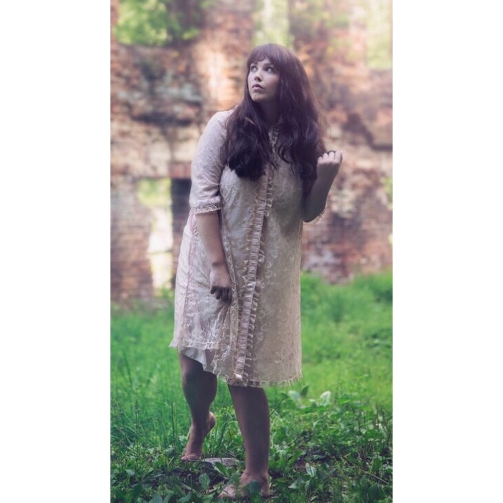 Whimsical vintage 60's  nightgown