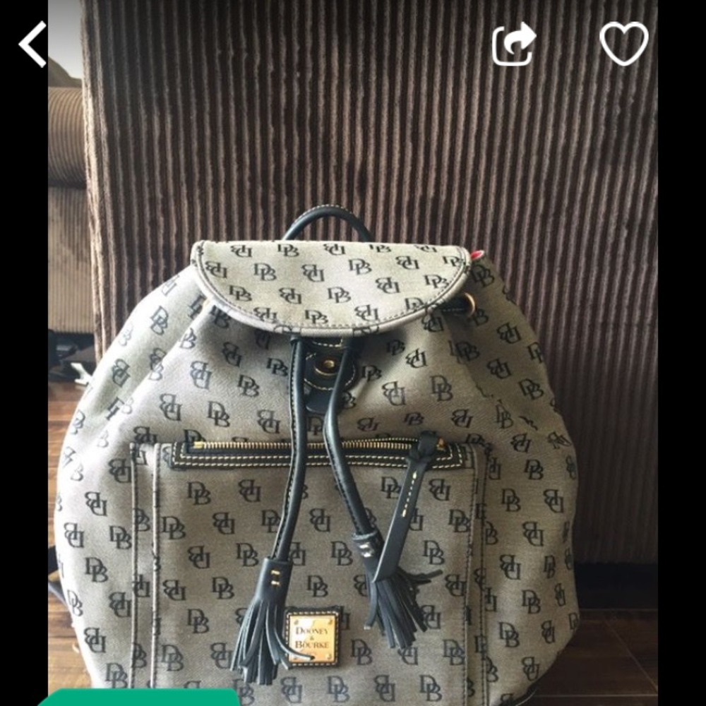 Dooney and Burke fashion backpack