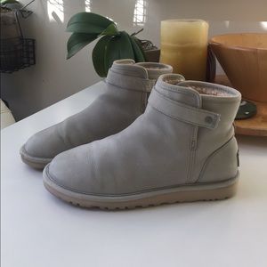 Ugg gray ankle rella