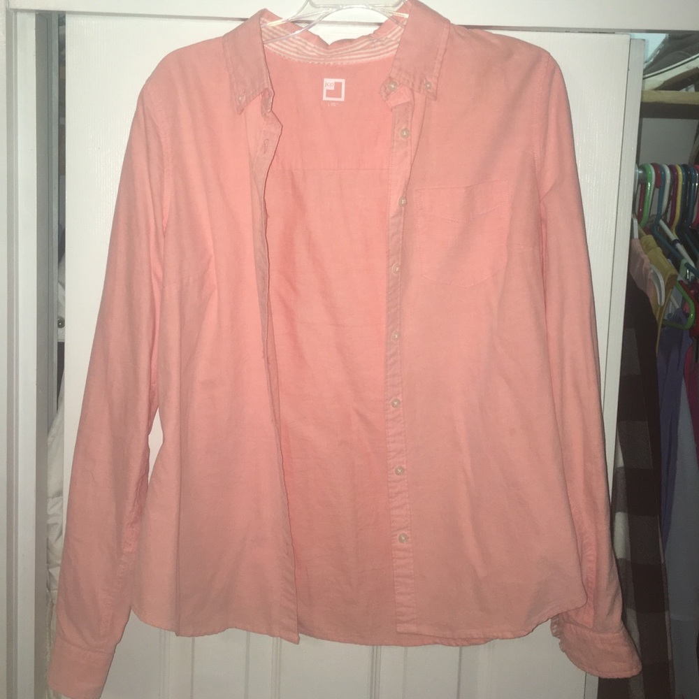 Peach blouse