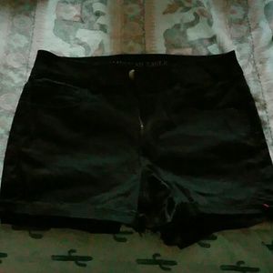 american eagle high rise shorts