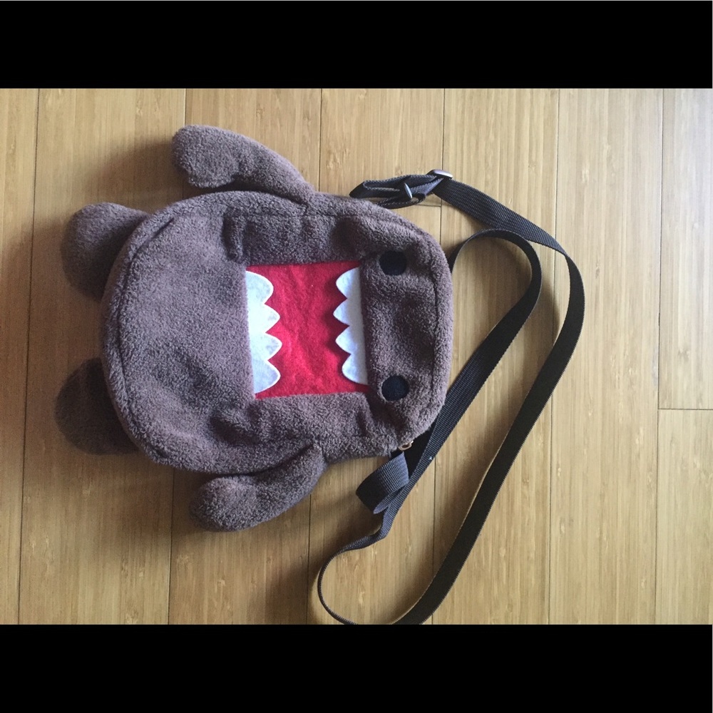 Plush domo crossbody bag super soft
