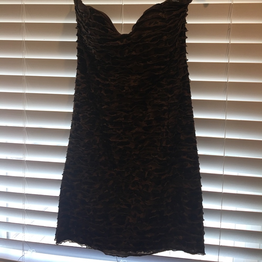 Leopard mini dress