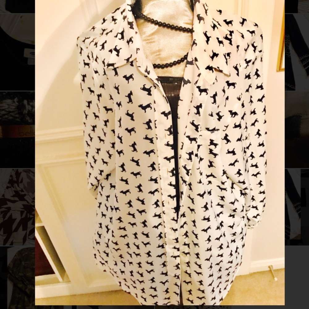 Button up shirt.