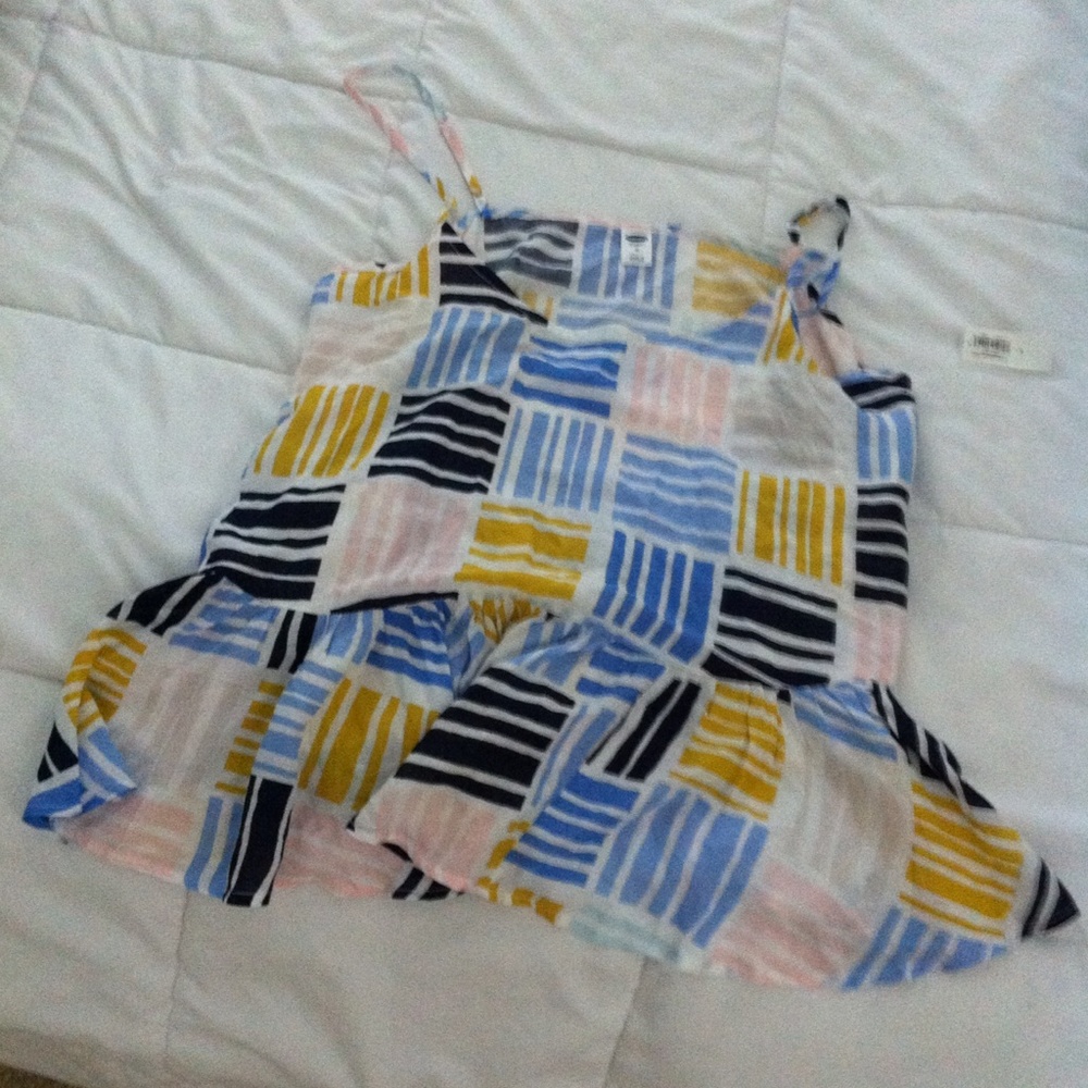 Baby doll print tank top