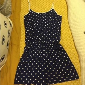 Polka dot romper