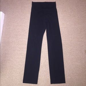 Cotton Spandex Jersey Straight Leg Yoga Pants
