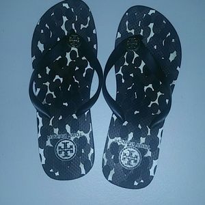 Tory Burch wedge rubber flip flop
