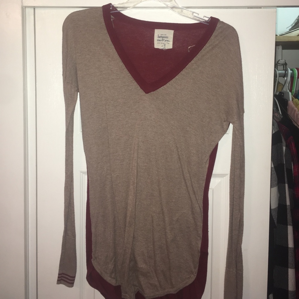 Long sleeve sweater