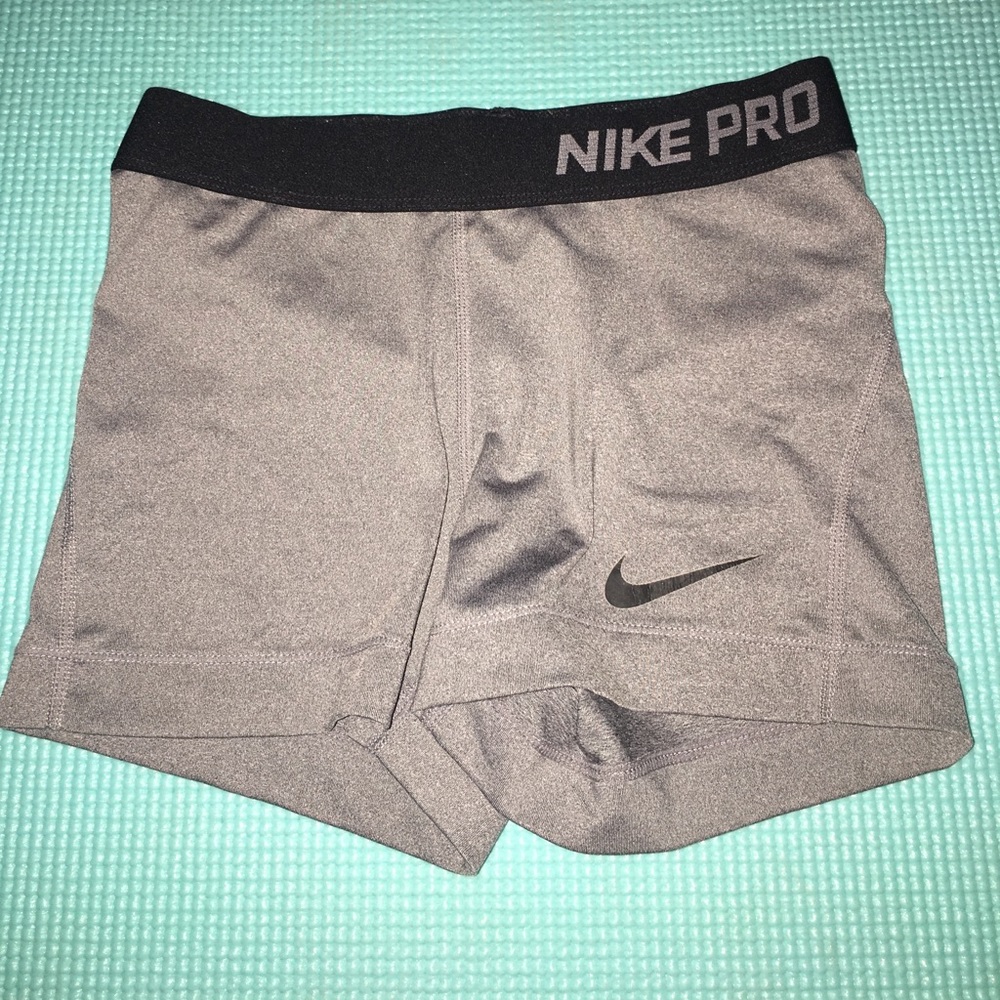 Grey Spandex Nike Shorts