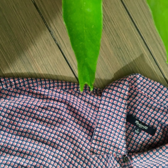 Madewell Tops - Madewell silk courier shirt