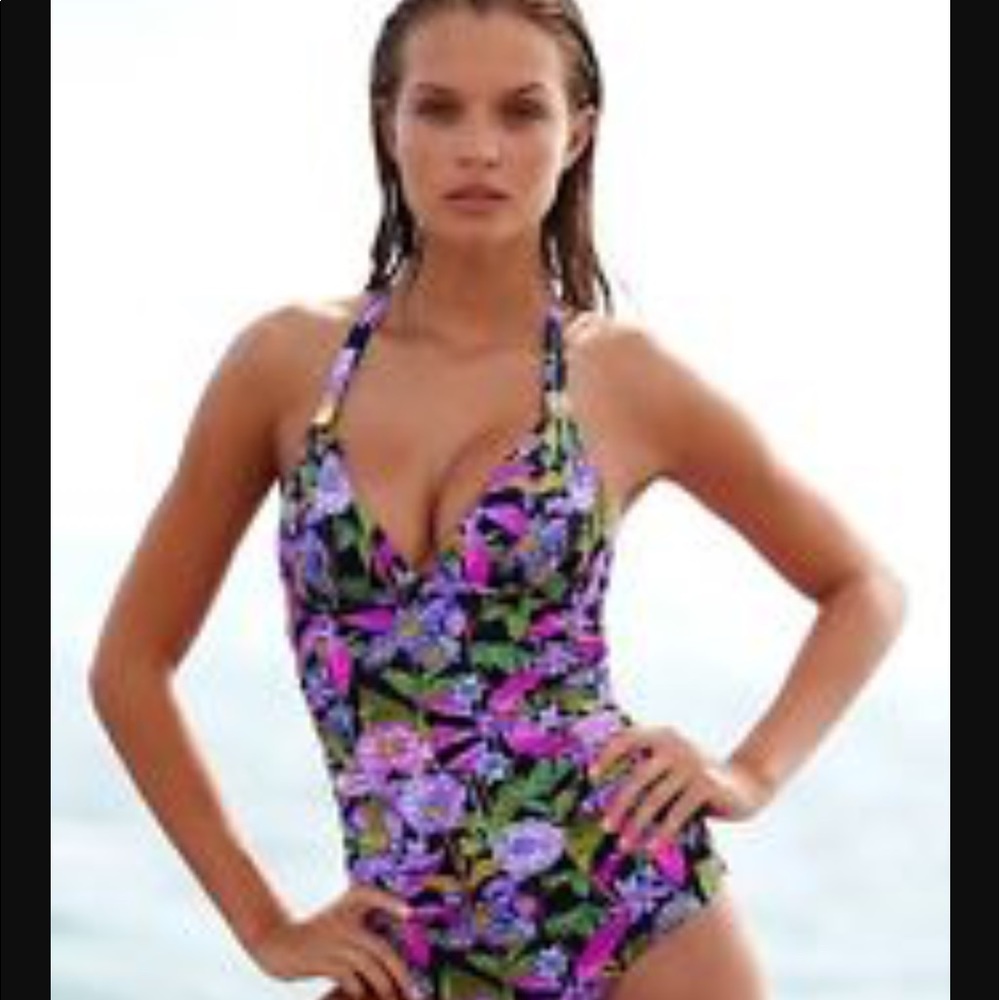 Victoria Secret floral one piece size S/P