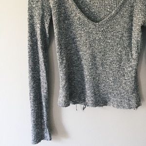 Me to We rough hem long sleeve tshirt