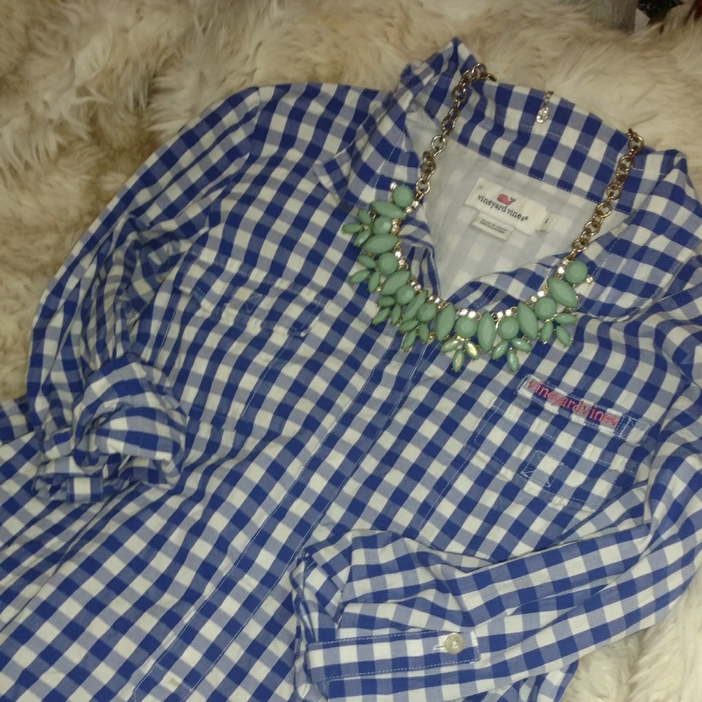 Vineyard Vines checked dress