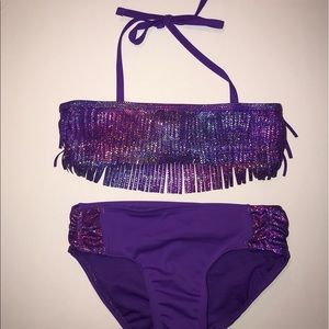 Girls Justice Swimsuit Size 8 *LIKE NEW*