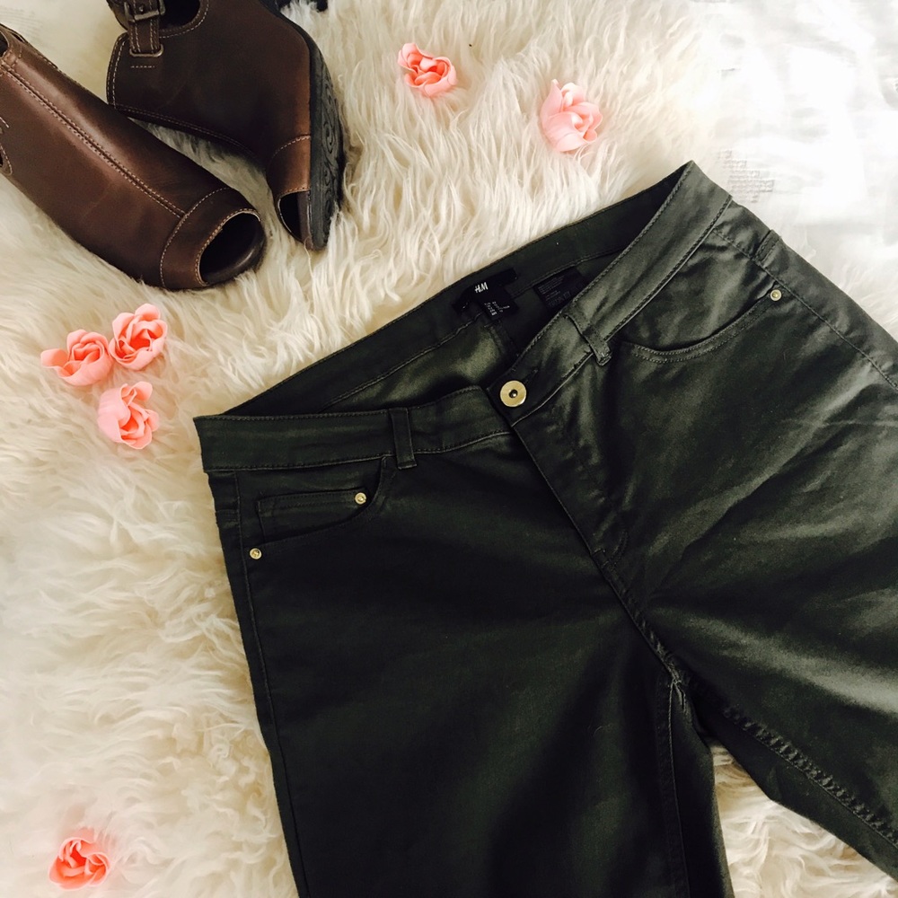 H&M Olive Women's Skinny Jeans