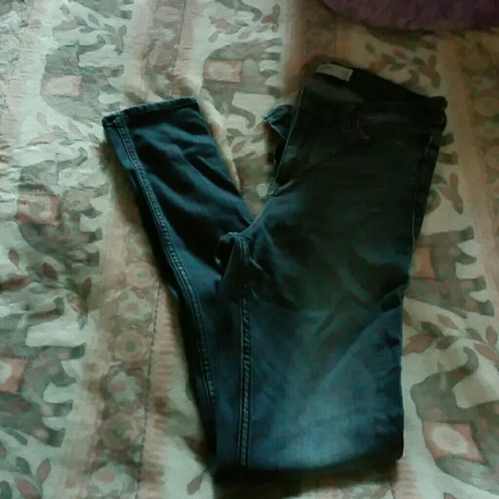 abercombie and fitch jeans high wasted