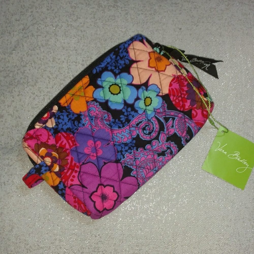 Vera Bradley small cosmetic floral fiesta