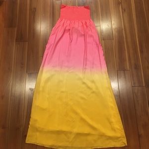 Lilly Pulitzer Ombré Silk Maxi Dress