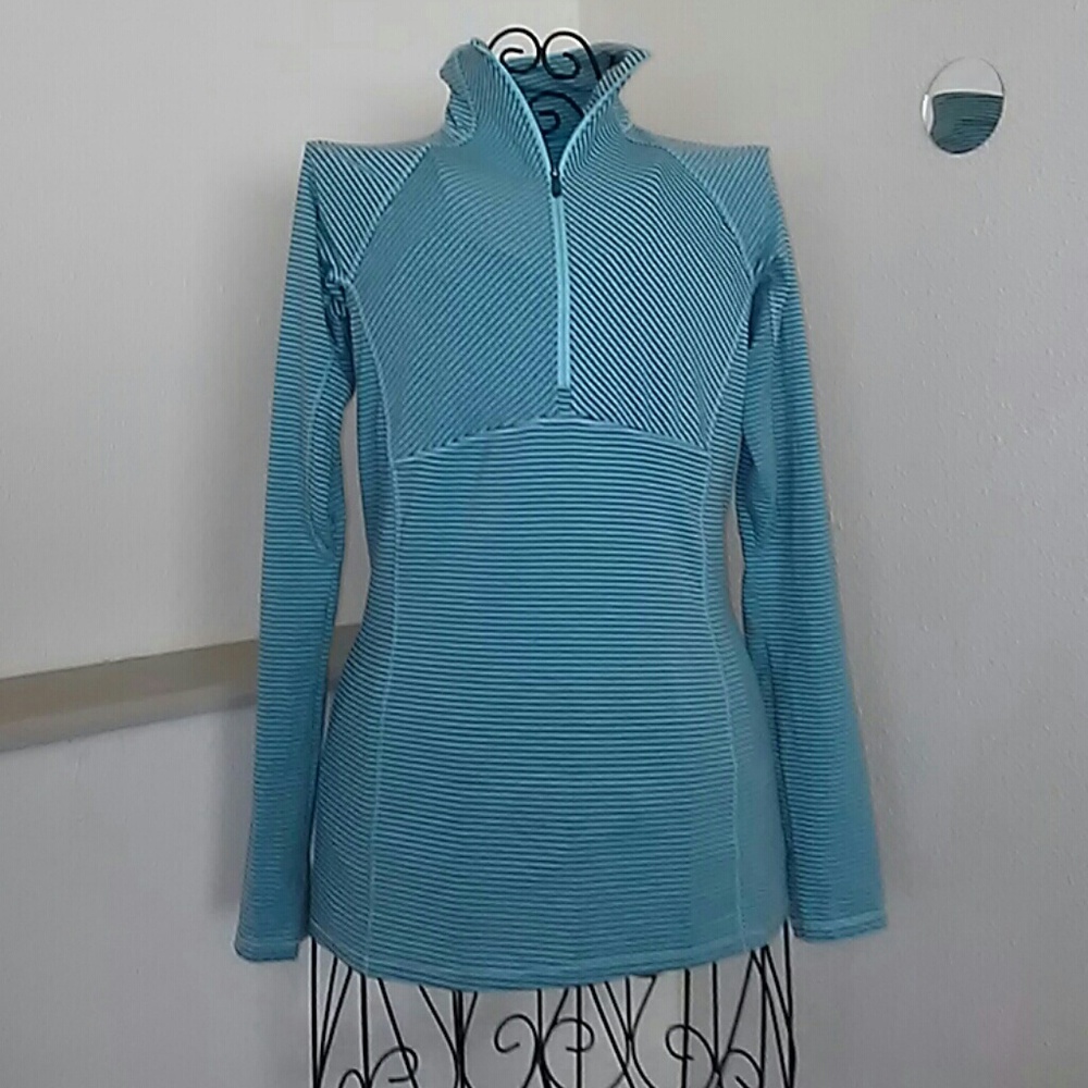 SOLD Columbia Striped Pull Over Track Jacket